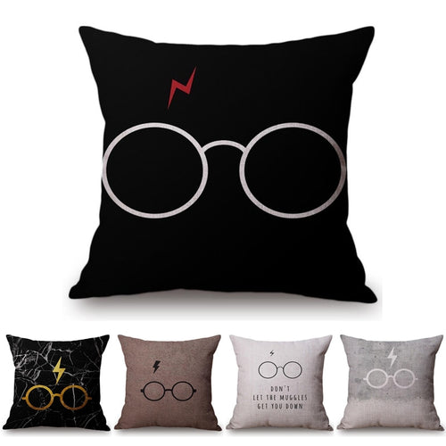 Harry Potter Glasses Pillow