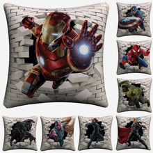 Load image into Gallery viewer, Avengers Superheroes Pillow