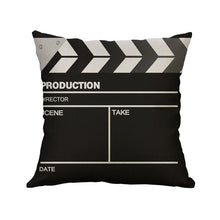 Load image into Gallery viewer, Vintage Cinema Pillow