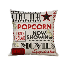 Load image into Gallery viewer, Vintage Cinema Pillow