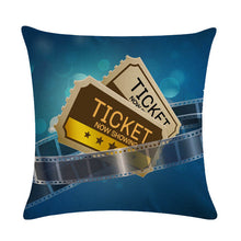 Load image into Gallery viewer, Vintage Movie Pillow