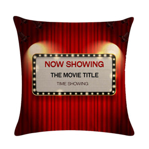 Vintage Movie Pillow